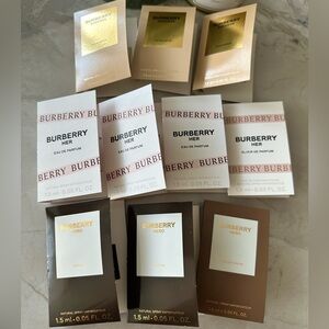 10 Burberry perfume tester